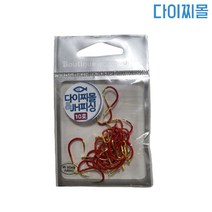다이찌몰 금빨 대물바늘 낚시용품 낚시바늘 이세아마 바늘 바늘 텅스텐강 목줄손상 돌아가는현상 방지, 10호, 1개