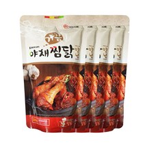 가끔 야채 찜닭 양념 225g 4개 닭도리탕 닭볶음탕 즉석 재료