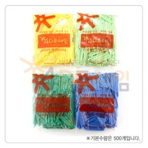 포디프레임 4D 연결봉 6cm 노랑 500개, 단품