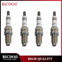 자동차 점화 4/6Pc 101000051AA F7LTCR 점화 플러그 폭스 바겐 비틀 골프 제타 Passat 아우디 BMW 스즈키, 02 6Pcs
