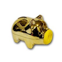 DMC 돼지 저금통 골드 동전 지폐 비상금 용돈 보관, DM- 중, DM- 본상품선택