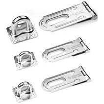 자커 걸고리 자물쇠 경첩 걸이 자물쇠 고리 시건장치 국산 (규격 5가지 사이즈), 상대, 1개