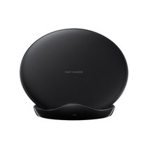 휴대폰 워치 이어폰 무선 충전기 삼성 갤럭시 S22 S21 S20 울트라 S10 S9 S8 플러스 Note8 Note9/iPhone EP-N5100 대 한 원래 빠른 Qi 무선 충전기 충전 패드, 02 Black with Cable