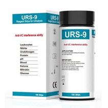 100 개/대 케톤 스트립 홈 Ketosis 소변 오줌 앳킨스 다이어트 체중 감량 분석 건강한 바디, 01 Red