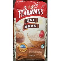 FLAHAVANS 플라하반 오트 브란 750g (아일랜드) 오트밀 -귀리미강100%, 1개