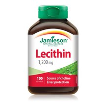 자미에슨 레시틴 1200mg 100정 Jamieson LECITHIN, 2. 1000mg 30캡슐
