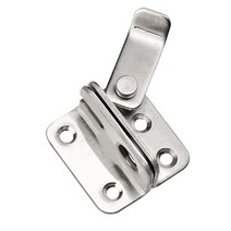 래치 잠금을위한 볼트 잠금 홈 게이트 가드 홈 안전 보안 방지 도어, 작은 오른쪽 버클, 1개