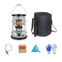 가정용냉난방기 휴대용 파라핀 등유 스토브 피크닉 히터 야외 온열 겨울용 캠핑 추운 날씨, [02] Blue Set B