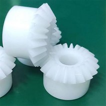 베벨기어박스 베벨기어 2M 20T 10mm 플라스틱 POM 나일론 스트레이트 베벨 기어 90 도 변속기, 1 Piece - 20 Teeth