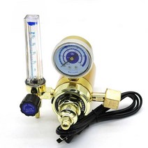 용접 감압기 압력 게이지 알곤 가스 co2 유량계, CO2가열측정기36V(두꺼워지고방폭형)