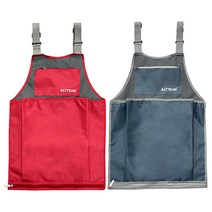 다담아 수확용 앞치마 모음 . 방수용 작업용 공장 공방 예쁜 목공 고사리 롱 H형 고급 여름 여자 남자, 알뜨리 다담아 수확용 앞치마 그레이, 1개