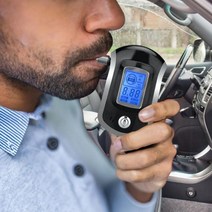 휴대용 음주측정기 음주 감지기 알콜측정기 알코올 측정기 | 전문적인 고정밀 파티 결혼식 등 배터리 작동, 한개옵션0