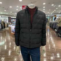 인디안 트레몰로 세정 F/W 겨울 블랙 깔끔하면서 포인트있는 퀼팅 오리털 덕 다운 경량 캐주얼 패딩 점퍼 -7881