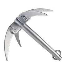 보트 선박용 고무보트 배 접이식 로프 닻, 접이식 닻