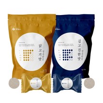 [딜맛] 시크릿 육수 명품한알(깊고진한맛)+(닭고기맛) 60gx2봉(총40개입), 단품