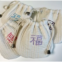 도리독 어린이 아동 자수 새뱃돈 가방 용돈가방 백 복 주머니 추석 설날 명절