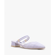 세라 주문제작 뮬 스틸레토 램스킨 콤비 투웨이 3CM S22M003