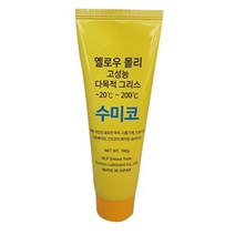 [RAΞ] 수퍼루브-최대200도까지 다목적 튜브구리스 옐로우몰리 100g (1EA) 다윤활제 다기능 윤활유 산업용구 다윤활유 다기능구 다구 구리스 ▷_8θ270eA, θ본상품w