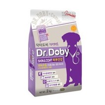 닥터도비 반려견사료, 스킨앤코트 피부건강, 2kg