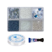 리니팜 비즈 팔찌 만들기 키트, 1개, 비에고