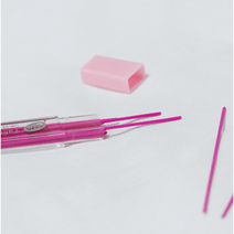 릴리패브릭 [merry]패브릭샤프심(0.9)-화이트 옐로우 핑크 블루