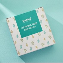 버블링 천연비누 어성초비누 여드름비누 100g, 2개