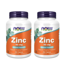 나우푸드 징크 아연 글루코네이트 50mg 250정 1+1, 아연 25mg250정1+1