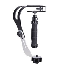 카메라 짐벌 DSLR 미러리스 알루미늄 디지털 안정제 스마트폰 5dii 모션 스테디캠 for camera phone 31 31, 검은색