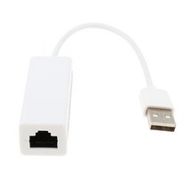 USB 2.0 ~ 10/100Mbps 빠른 고속 RJ45 이더넷 네트워크 LAN 어댑터 흰색, 59x22x18mm, 화이트, 플라스틱