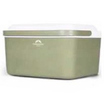 온도계 아이스박스 보냉 온도 풋살장 휴대용 족구, 그린 - 5L