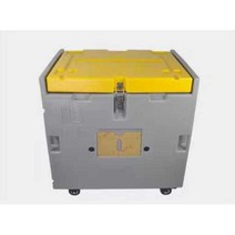 상업용 드라이아이스 보관통 대용량 두꺼운 플라스틱, 130L (그레이)