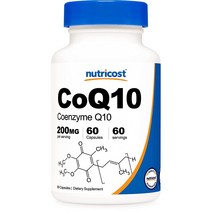 뉴트리코스트 코엔자임 코큐텐 200mg 60캡슐, 1개, 1개