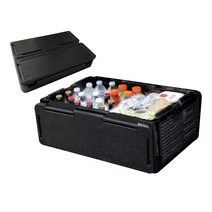 [LifeRed] 쿨러 박스 접이식 60L 대용량 수납 박스 보냉 백 보냉 보온 아웃도어 캠프 바베큐 꽃놀이 피크닉 운동회