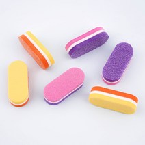 네일버퍼 샌딩블럭 미니, 2.핑크퍼플 1개