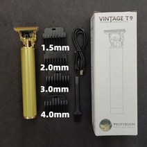 바리깡 클리퍼 이발기 바버샵 이발소 리젠트컷 투블럭 헤어컷 숏컷 남자에 대 한 전문 WateProof 머리 절단 기계 머리 트리머 전기 면도기 남자 면도기 0mm 수염 트리머, 쿵푸-골드 박스