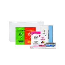 엘라스틴 여행용 세면용품 세면도구 파우치 7종 10개
