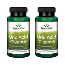 스완슨 유릭 애시드 클렌즈 베지 캡슐, 60개입, 2개, 60정