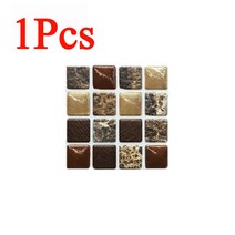 채소재배기 모자이크 벽 타일 껍질과 스틱 방수 자기 접착제 전사 무늬 욕실 홈 월페이퍼, 03 B-1Pcs_01 10x10cm