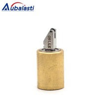 Aubalasti 유리 커팅 헤드 직경 16mm 높이 22mm M8 CNC 라우터 용 베어링 포함, 04 Circle 2mm