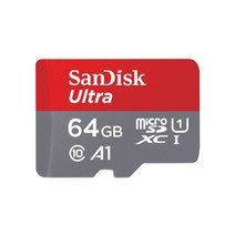 샌디스크 MicroSDXC Class10 ULTRA 64GB QUA4 마이크로SD카드 블랙박스용메모리 핸드폰외장 닌텐도