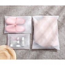 PVC 슬라이드 지퍼백 반투명 지퍼백 40x50cm DD-10090, 단품, 본 상품 선택하기