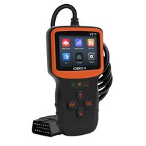Pro 엔진 오류 자동차 코드 리더 진단 도구 전문 산소 센서 데이터 다기능 OBD2 스캐너 빛 표시기