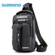 바다 민물 낚시가방 낚시용품 2021 새로운 shimano 남성 여성 단일 어깨 낚시 가방 방수 레저 다기능 usb 낚시 배낭, 다른, 밝은 회색