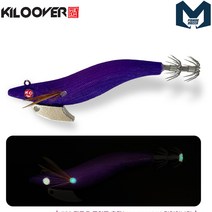 피싱메카 키로오버 톨피도 버젼2 팁런에기 3호 선상에기 팁런전용, 40g, 3번 퍼플-포인트축광