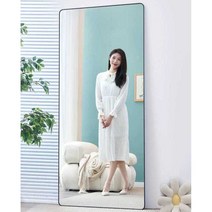 전신거울 대형 거실 카페 프레임 현관 인테리어, F