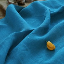 원단킹 리투아니아 바이오워싱 15수린넨 여백-블루(a3211)