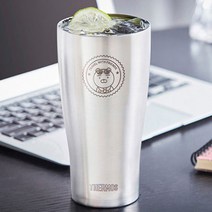 써모스 카카오프랜즈 스테인리스 컵 600ml, 라이언(JDE-600KA-RYA), 1개