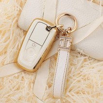 포드 F150 250 악세사리 액세사리 부품 tpu car remote key case cover for ford fusion edge mustang explorer f150, 흰색 2