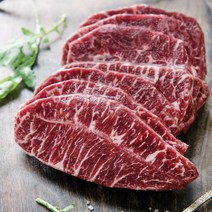 더푸드마켓 소고기 초이스 부채살 스테이크 냉동 400g, 1개