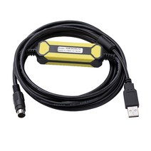 어뎁터 충전 급속 USB-SC09-FX PLC 프로그래밍 케이블 USB-RS422 어댑터 데이터 다운스트릿 라인 FX-USB-AW, 01 2017Version